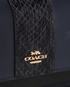 Snake Embossed 2 Way Bag, &pound;110, Handbags, Black/Navy, Leather, Other view